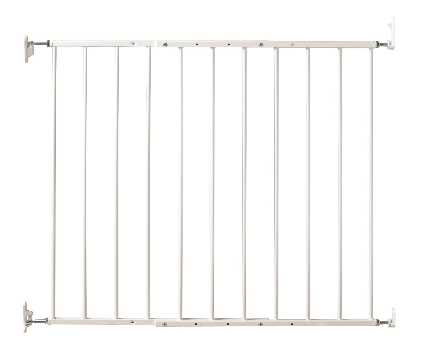 Command Pet Wall Mounted Gate, 31" H/24.75"-42.5", White (PG5200)