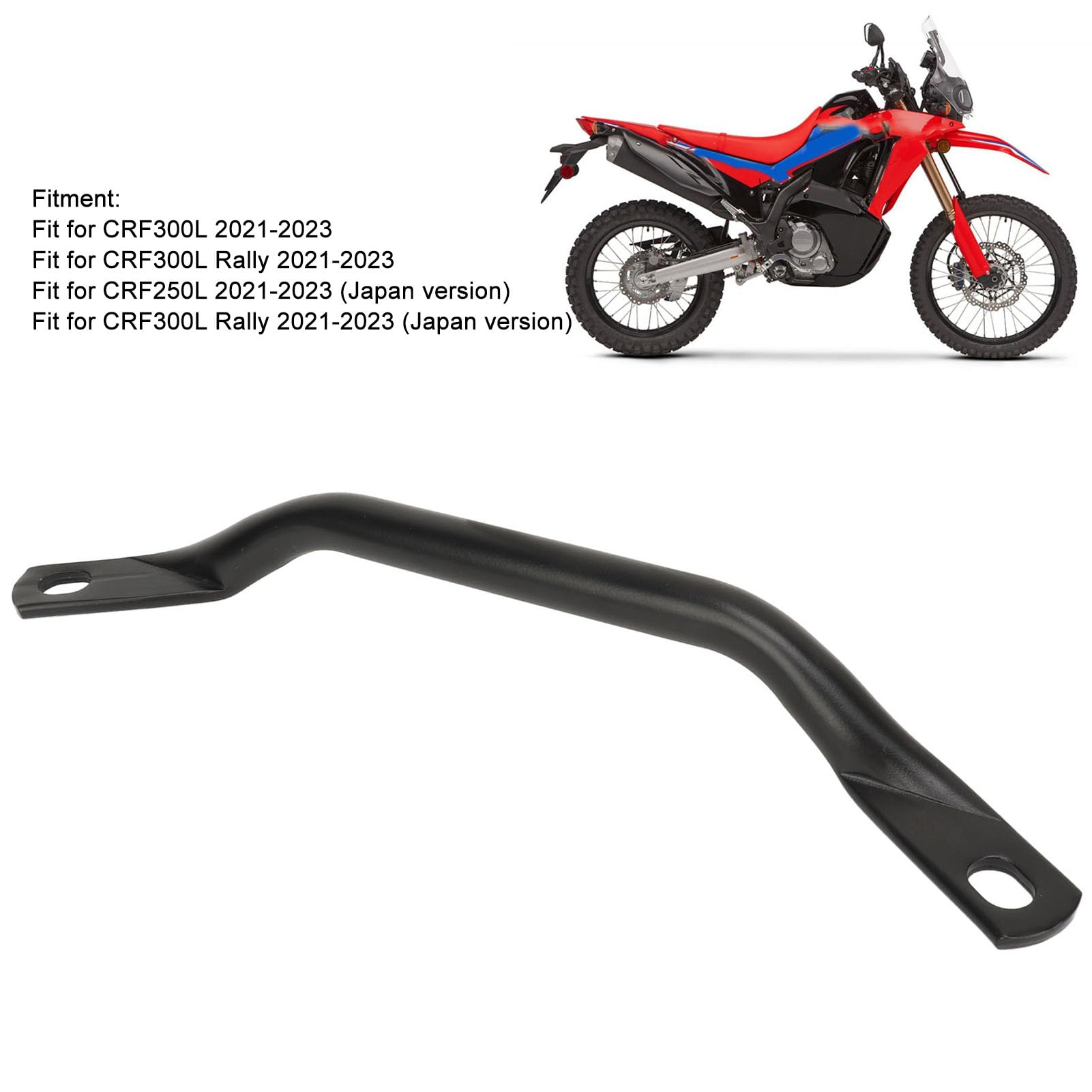 Tylne Siedzenie Pasażera Poręcz Uchwyt Podłokietnika Zestaw do CRF250L CRF300L
