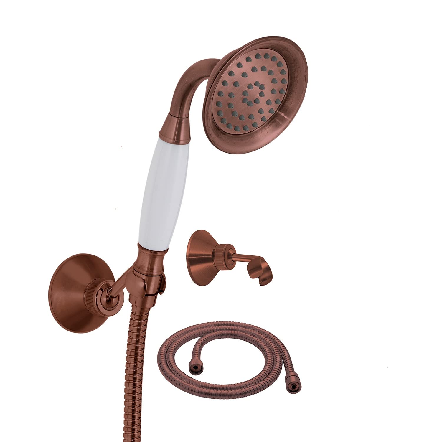 Gedy Liberty 02 Shower Kit, ABS, Copper, 25 x 17 x 88, 25x17x88 - Image 2