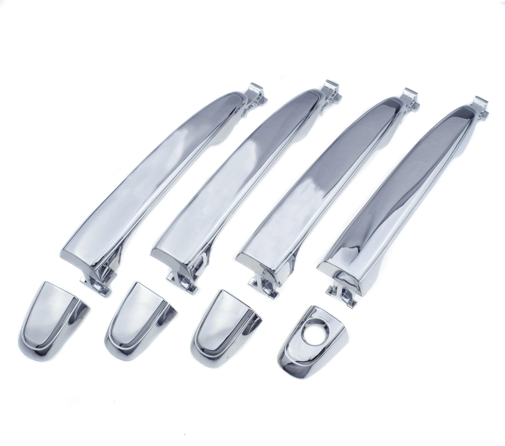 Hiverni 4 Pcs Chrome Car Outside Door Handle For Toyota(4 Pcs)