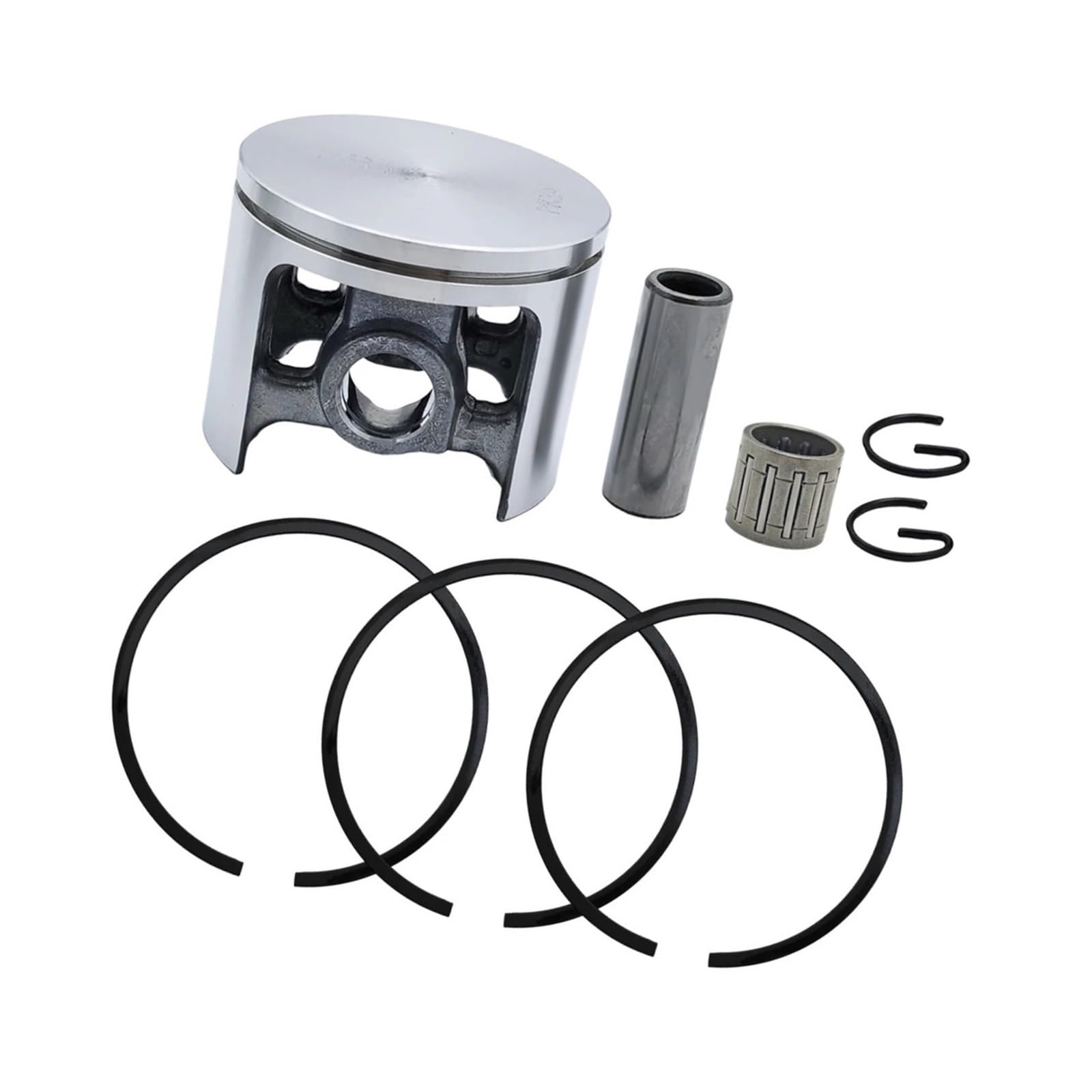 Pistón de 50mm kit de cojinete de pasador de anillo para motosierras 266 268 501659403