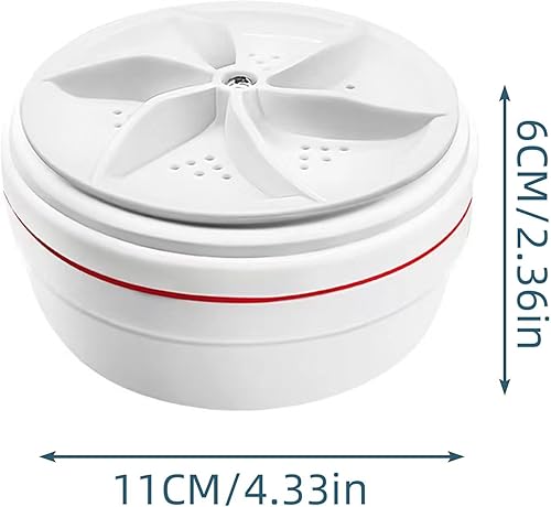 Miniatura 2 de Mini lavadora de bebé 2025 portátil, lavadora de viaje USB, lavadoras de ropa para el hogar, negocios, viajes, sala universitaria, caravana,