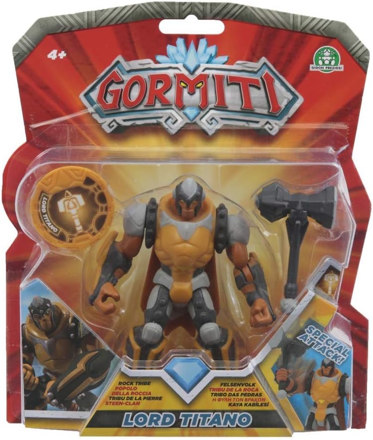 Gormiti GRM02200 Deluxe Action Figure-Lord Titano