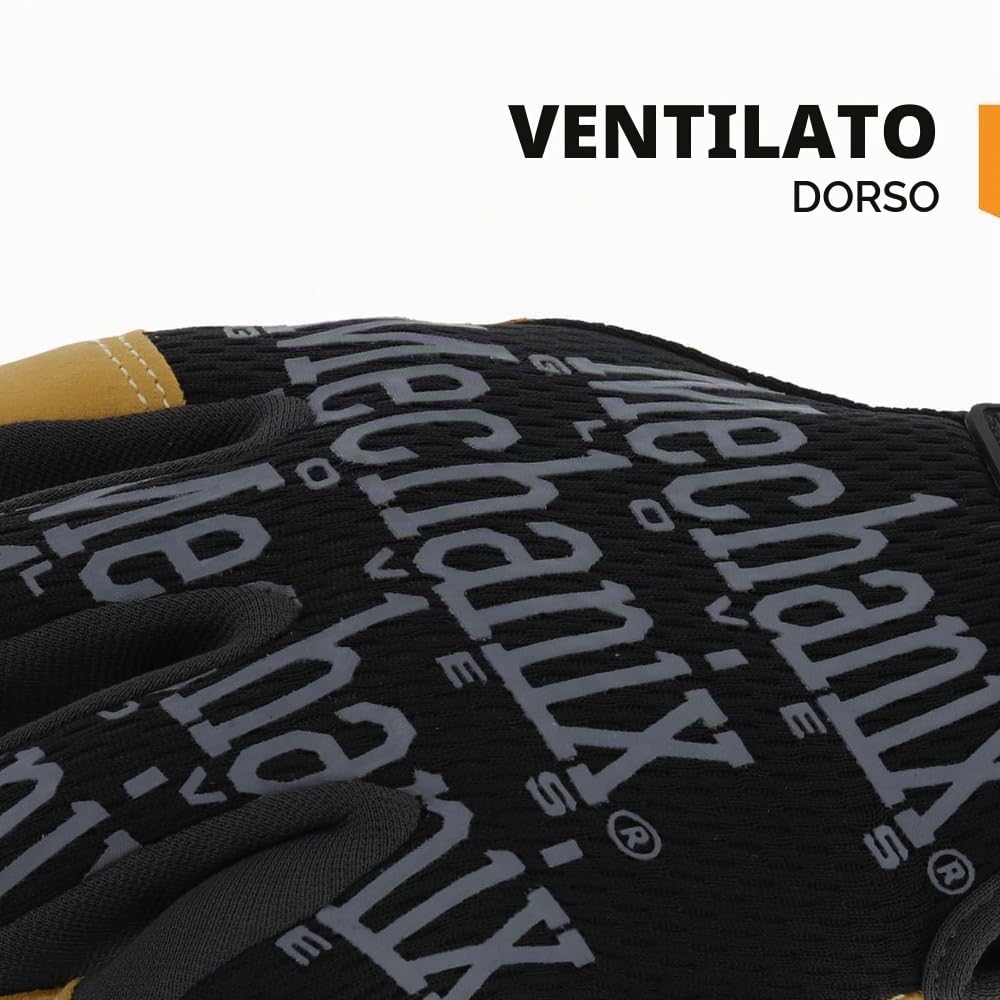 Mechanix Wear - Material4X Original Guanti, Nero, X-Large