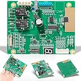 1006801R Control Board 1006800/1 For Nordyne Intertherm Revolv Miller E7 & B6 Series Electric Furnace, Replacement Printed Circuit Board, W/Electric Heat, Single Stage