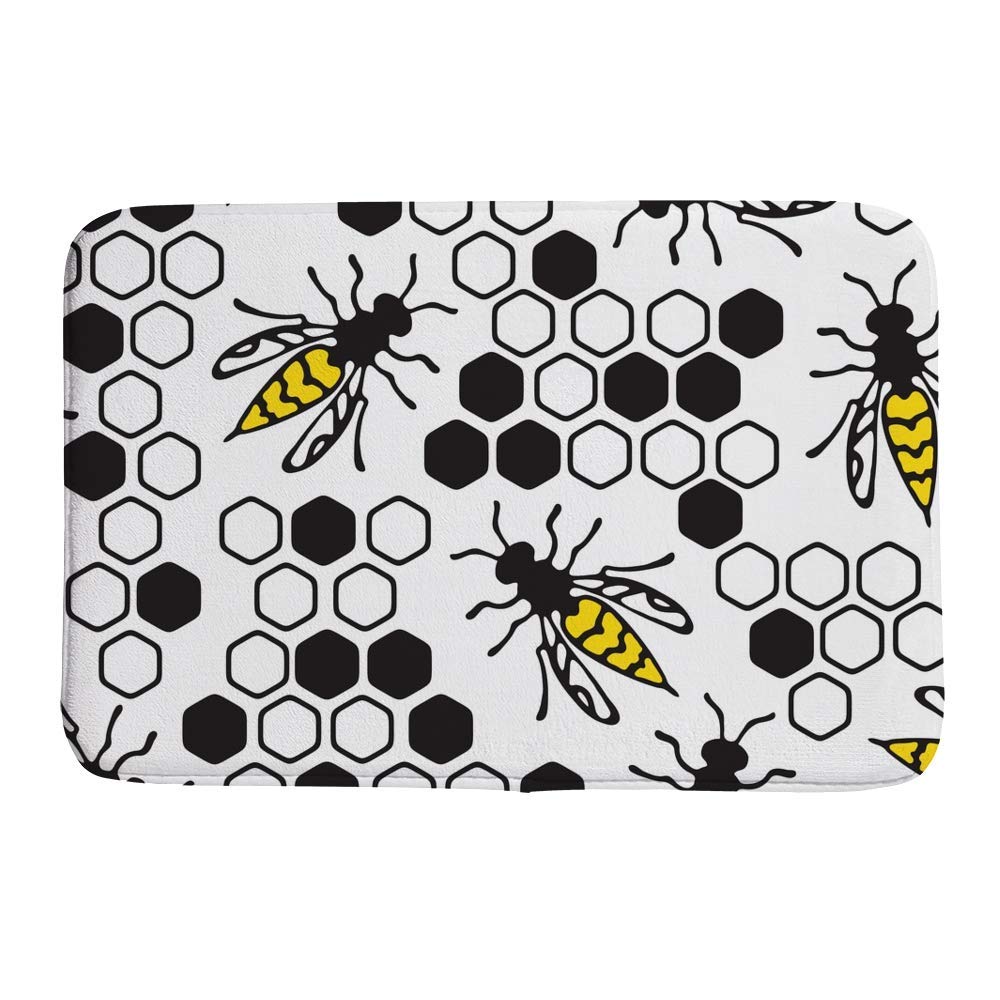 Tapis de bain absorbant lavable en machine et antidérapant CHEHONG