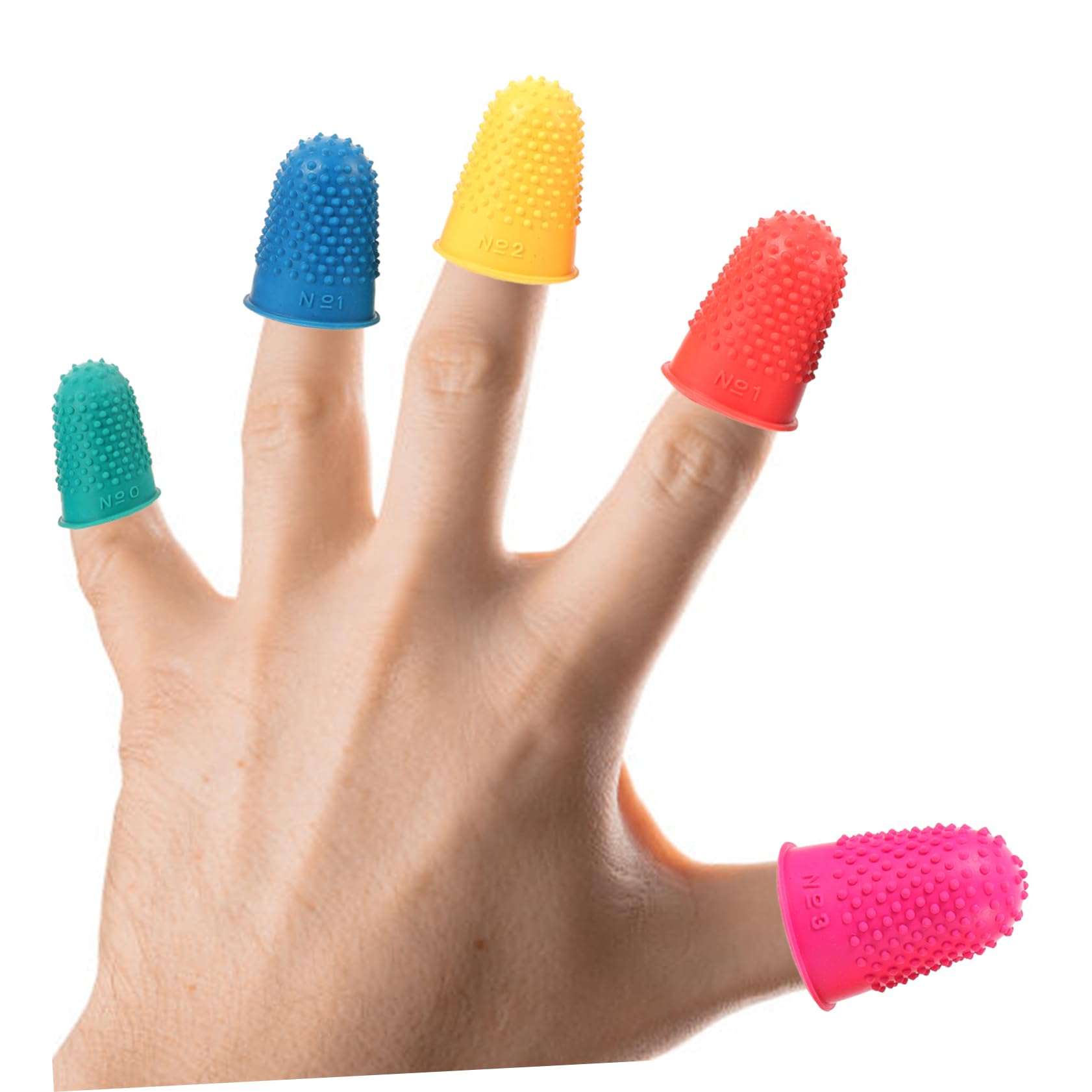 FOMIYES 20pcs Multi-Function Covers Wear-Resistant Rubber Protectors and Non-Slip Surface for Jewelry Handling