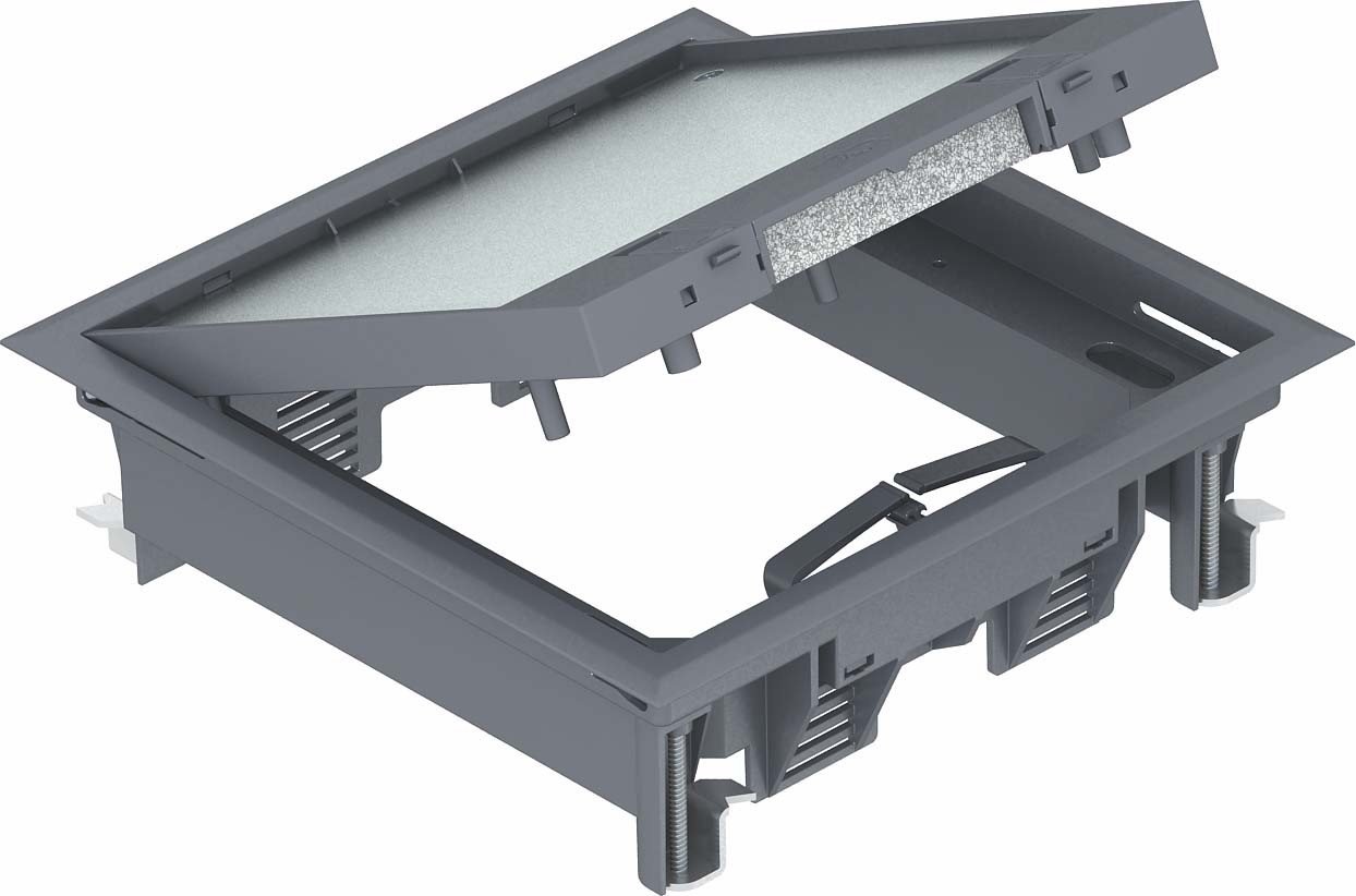 Obo-bettermann sist.canaliz.suelo - Conjunto portamecanismo ges42u10t9011 montaje universal poliamida
