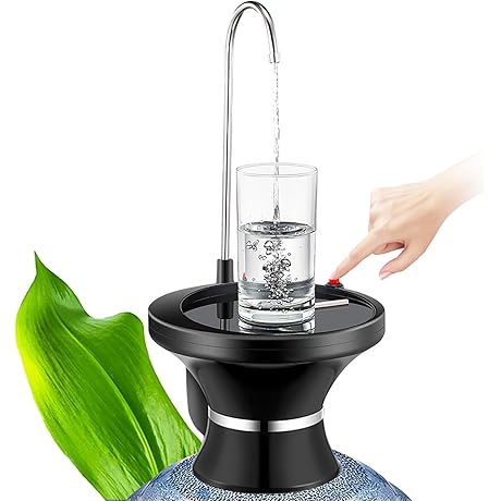 Black Drinking Water Dispenser Pump