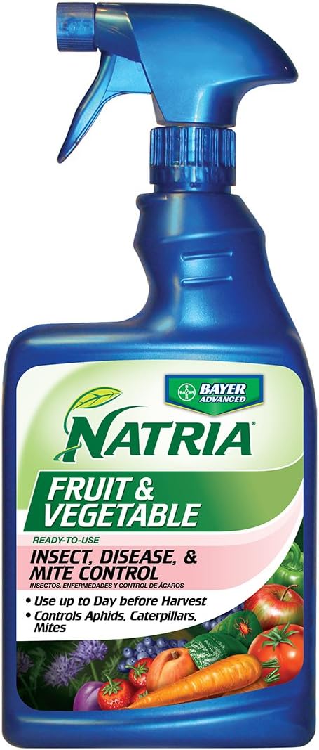 NATRIA Fruit & Vegetable Insect, Disease & Mite Control, Ready-to-Use, 24 oz