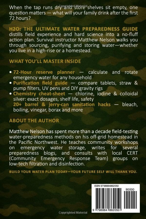 The Ultimate Water Preparedness Guide: How to Find, Harvest, Filter, Purify, and Store Water Off the Grid - Image 2