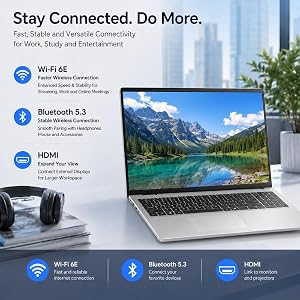 Dell 16 DC16251 Touchscreen Laptop, 32GB DDR5, 2TB SSD, Intel Core 7 150U — photo 6 of 6