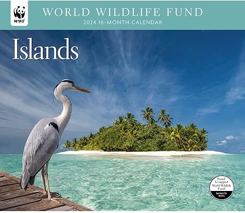 Calendar Ink, Islands WWF 2024 - Calendario de pared