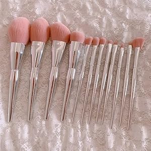 MADALIAN 12pcs Set Eye Shadow Brush Eyebrow Brush Loose Powder Brush Makeup Brush Complete Set Of Makeup Tools