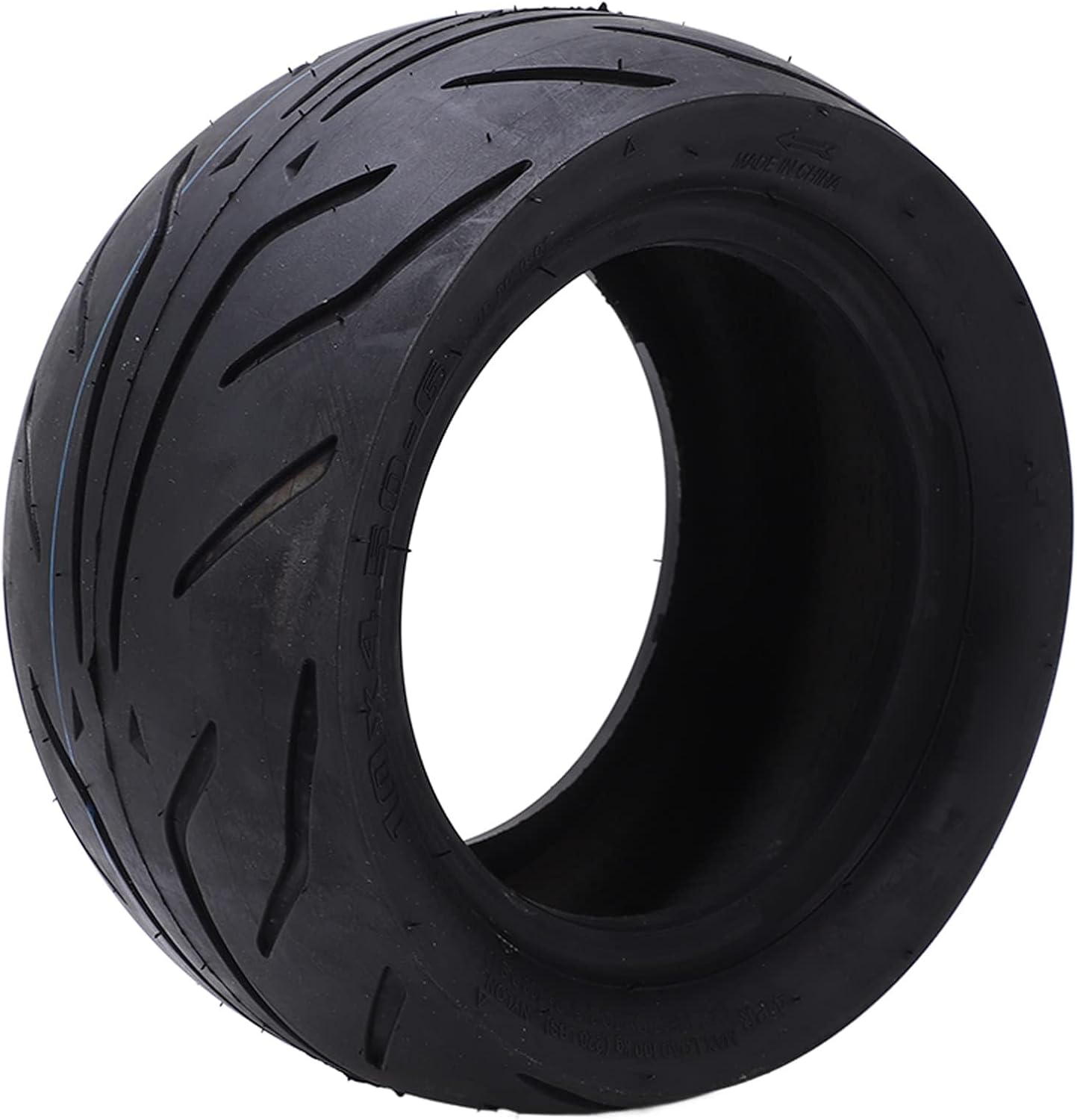 10 Inch Electric Scooter Tire, 10x4.50 6 Tubeless Rubber Tire for Smooth Riding Experience, Comfortable Driving