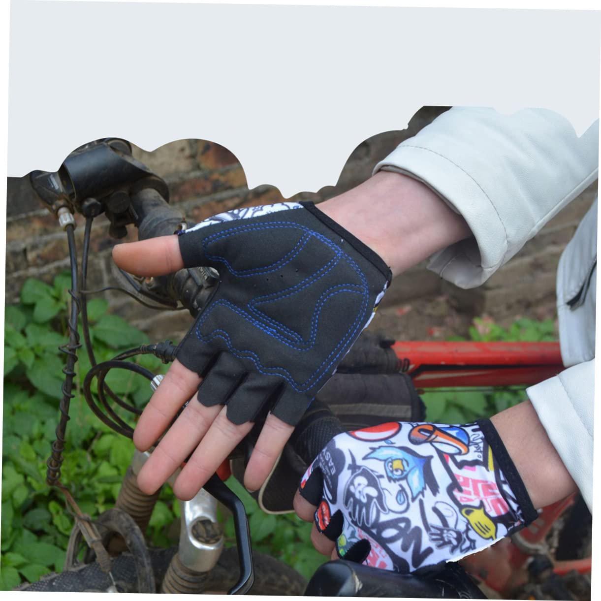 PACKOVE 3 Pares Guantes De Dedo Guante De Invierno Guantes De Bicicleta De Invierno Guantes De Ciclismo para Clima Guantes De Patinaje sobre Ruedas Equitación Niño