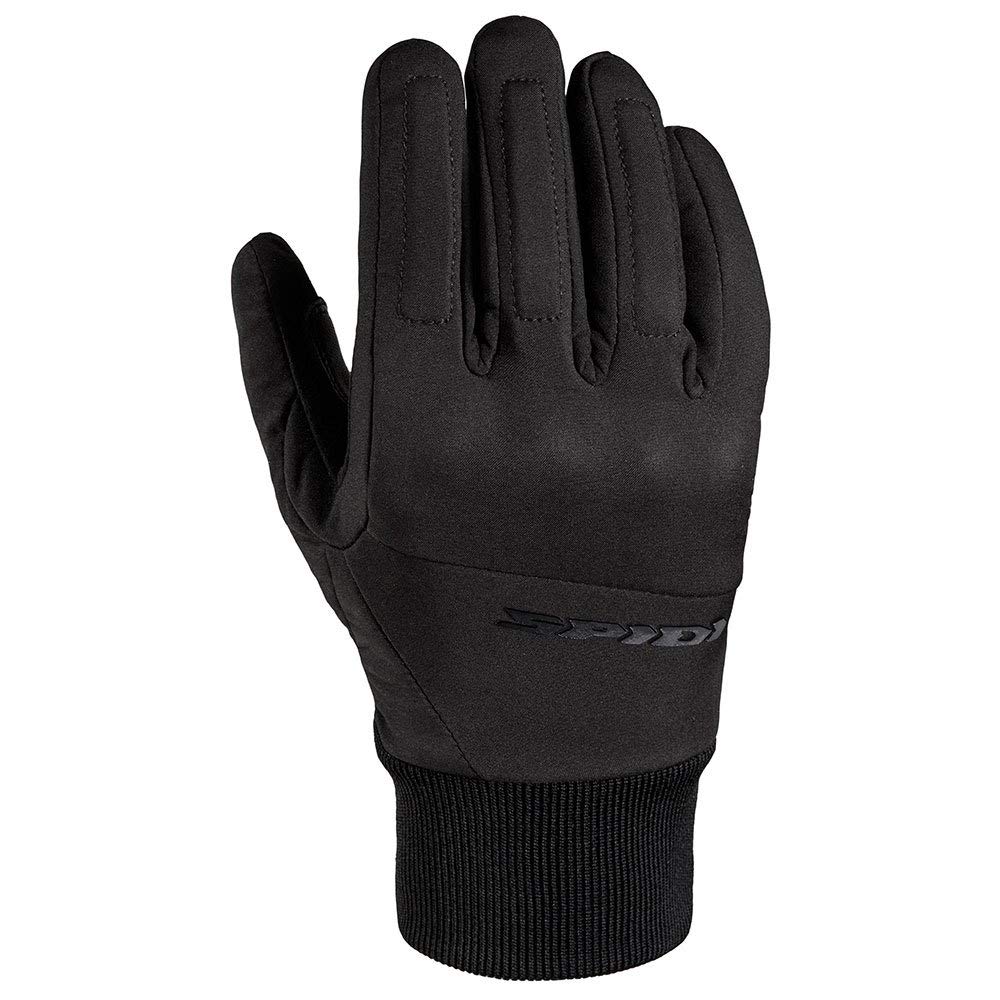 SPIDI, METRO WINDOUT, Colore Nero, Guanti Moto per Uomo, Protettivi, Resistenti e Traspiranti, con Touchscreen Capacitivo, in Pelle Caprina Resistente all'Abrasione