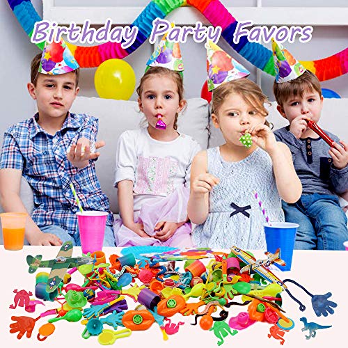Amy&Benton 120PCS Pinata Filler Kids Birthday Party Favors for Goodie Bag Fillers Carnival Prize for Kids Prize Box Toys for Classroom Treasure Box Prizes Bulk Toy Assortment for Boys