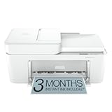 HP DeskJet 4227e Wireless All-in-One Color Inkjet Printer&comma; Scanner&comma; Copier&comma; Best-for-Home&comma; 3 Month Instant Ink Trial Included&comma; AI-Enabled &lpar;6W7F0A&rpar;