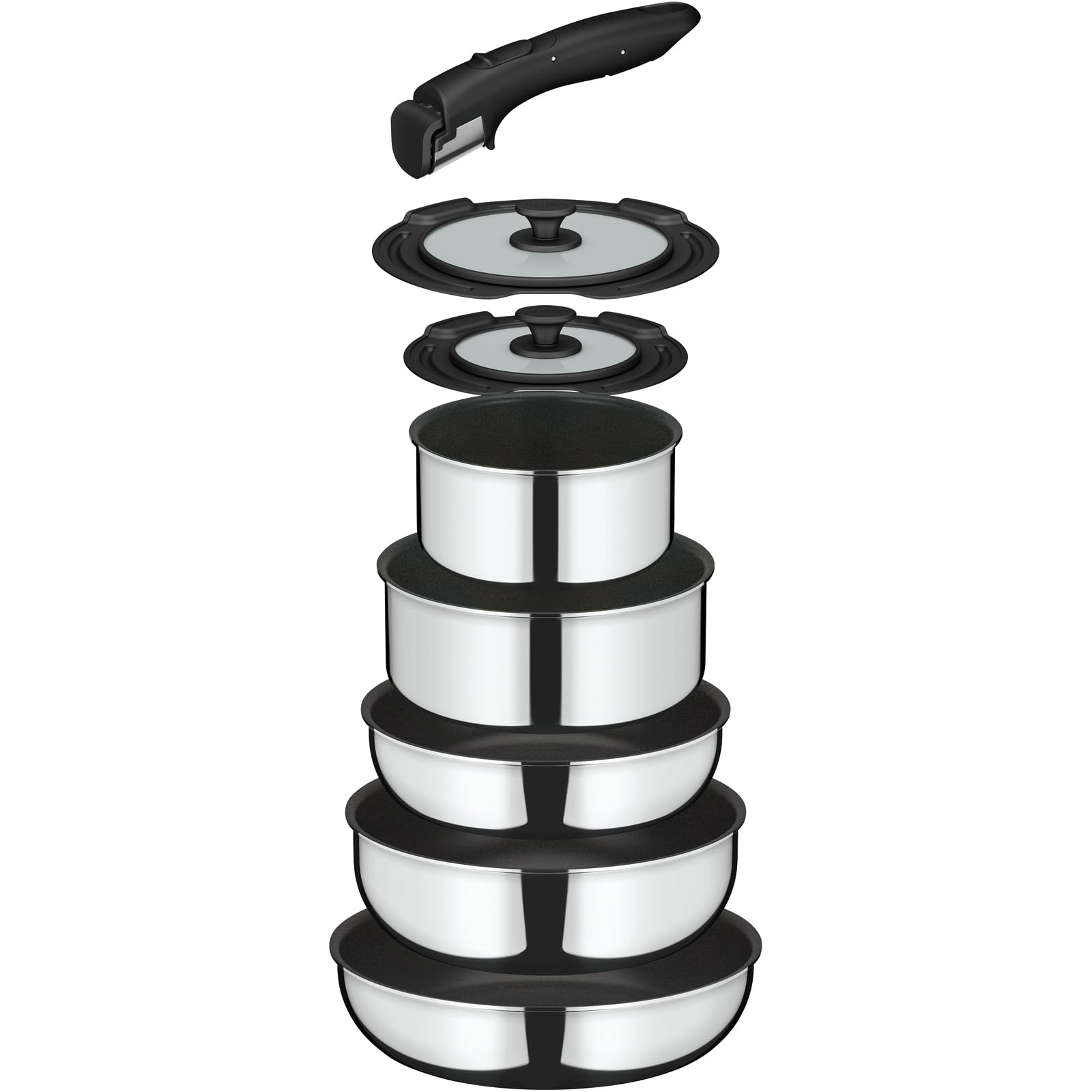 コンパクト収納　THERMOS デュラブルコート 8点セット　IH ガス火OK Amazon.co.jp: サーモス デュラブルシリーズ 取っ手のとれる