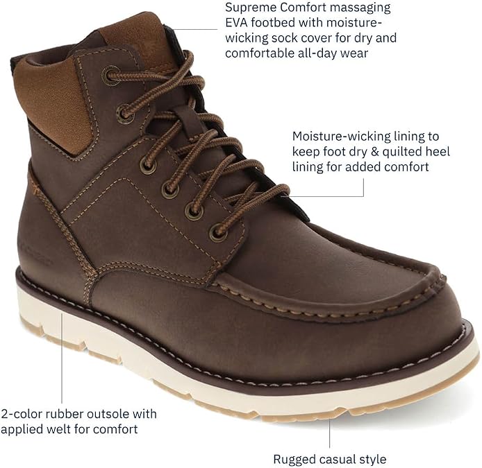 DOCKERS Mens Derrick Rugged Chukka Boot