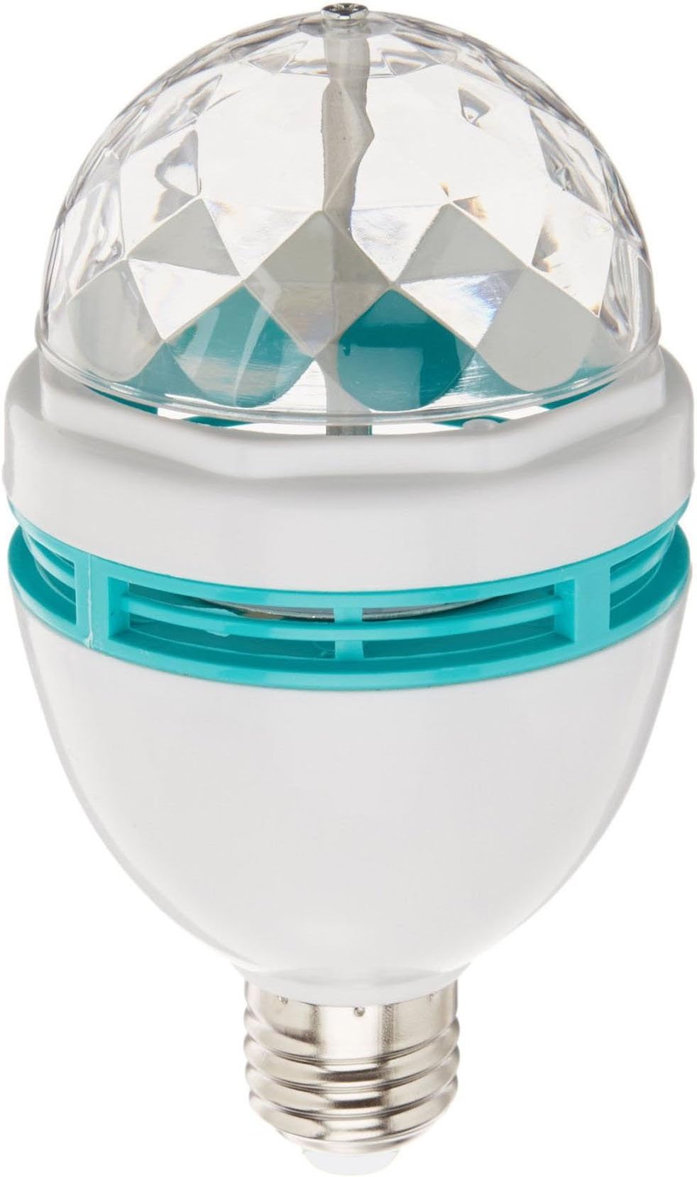 Vstorm Auto Rotating LED light for Disco Party Club Bar DJ Ball Bulb Multi Changing Color,E27,3-Watts