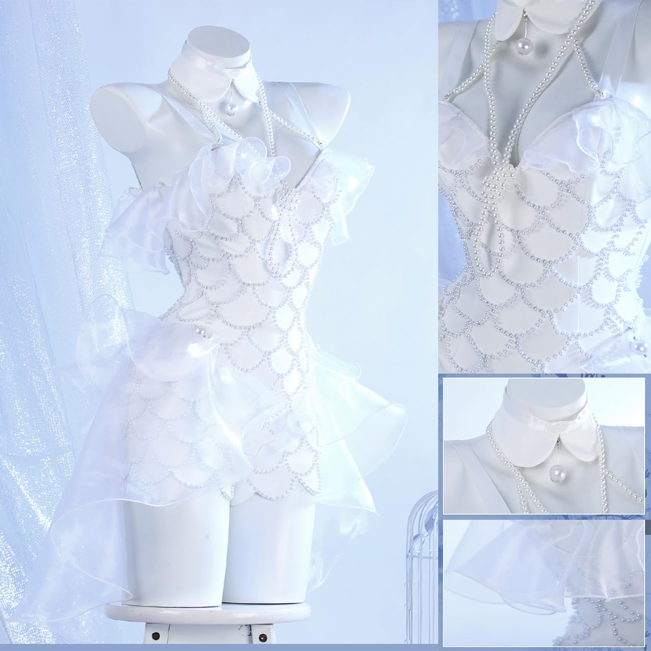Amazon.co.jp: [HAOJEE]第五人格 漁師(グレイス) 漁女 コスプレ