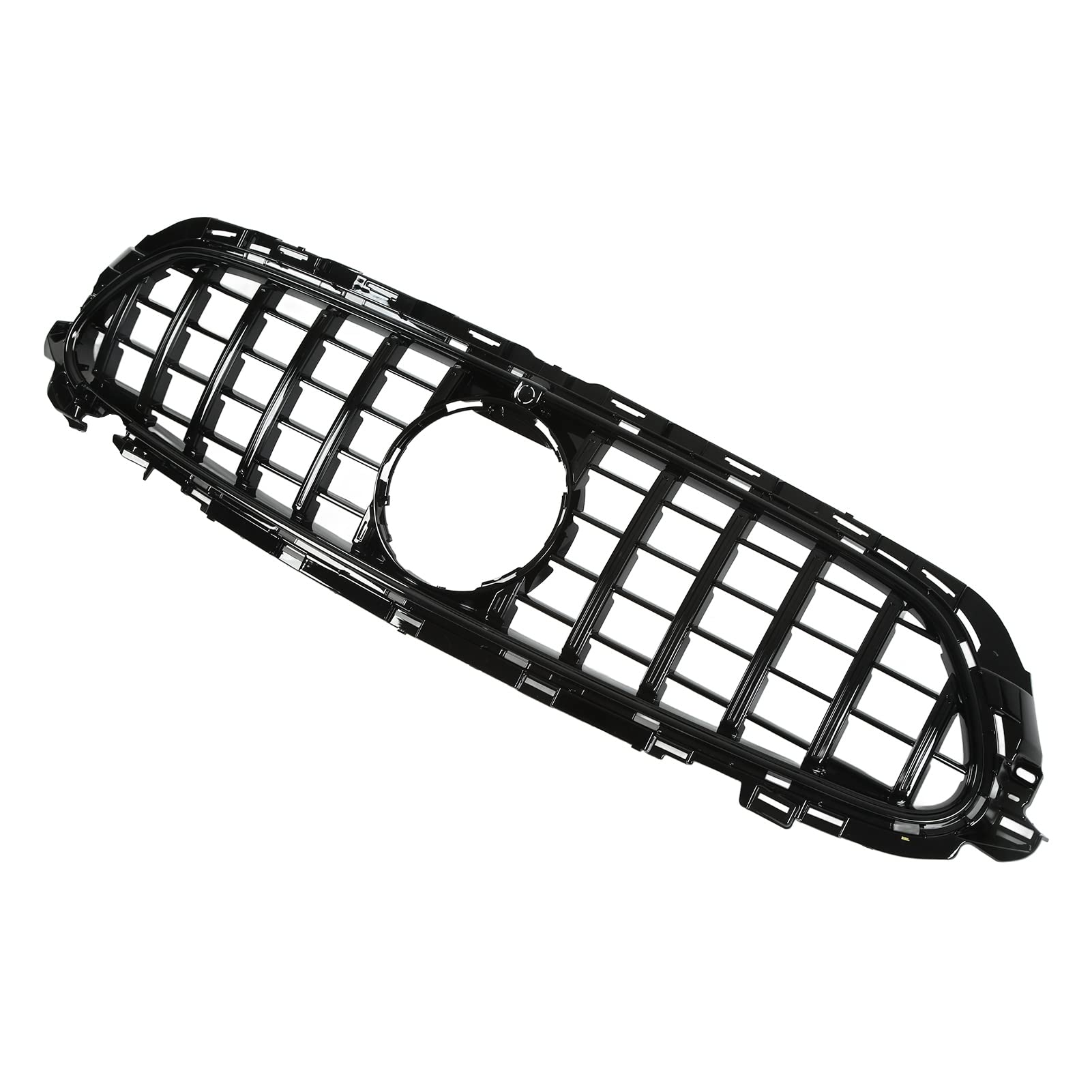 Calandre de Style Panamericana GT avec Trous pour Caméra Classe E W213 C238 Facelift 2021 (Noire)