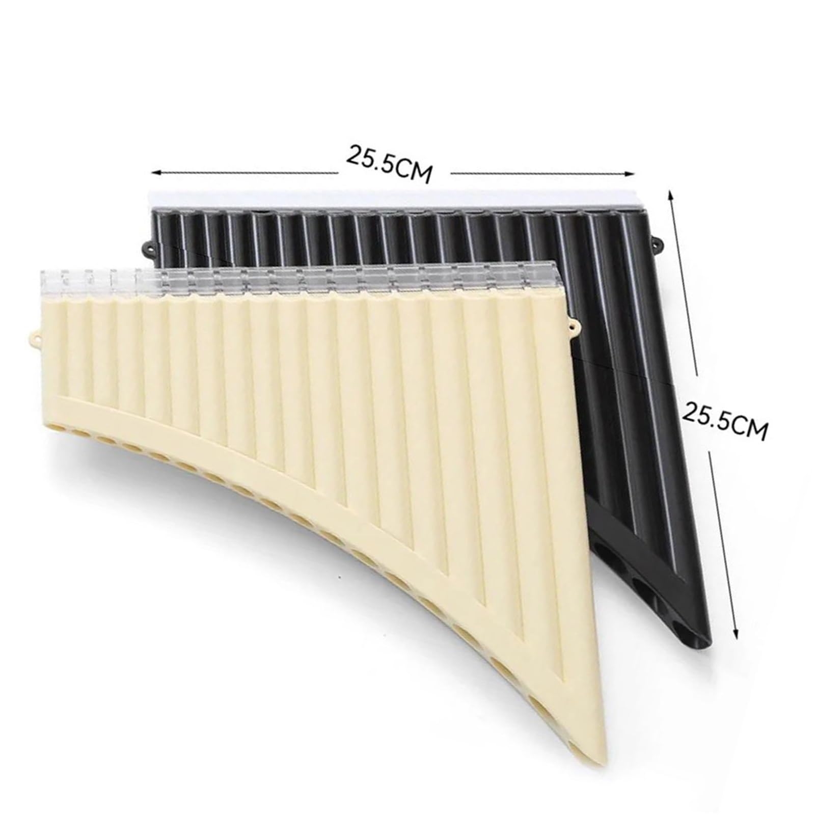 Profesjonalny instrument fletniowy Pana z żywicy ABS dla miłośników muzyki(White)