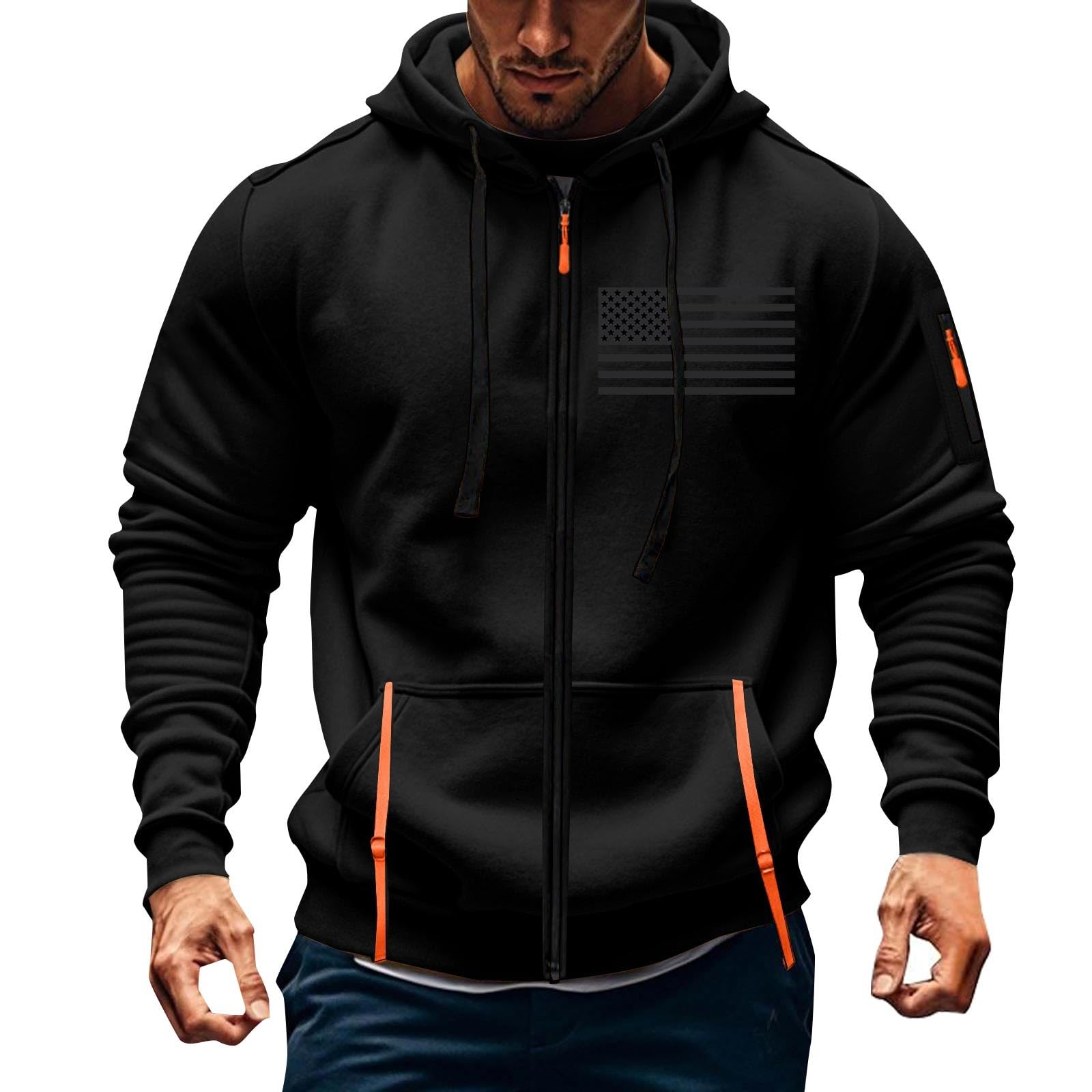 Ropa Anti UV Hombre Men's Casual Fashion Loose Print Zipper Long Sleeved Hoodie Sudadera Morada Niño Oversized Gym Corta Vento Mangas Proteccion Solar Kit De Pesca Completo Verano