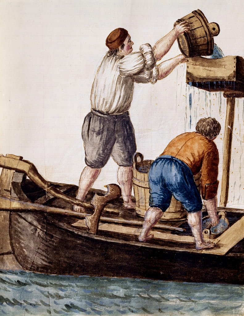 Lienzo decorativo de 60x90cm con pintura de Jan Van Grevenbroeck para pared de dormitorio 5