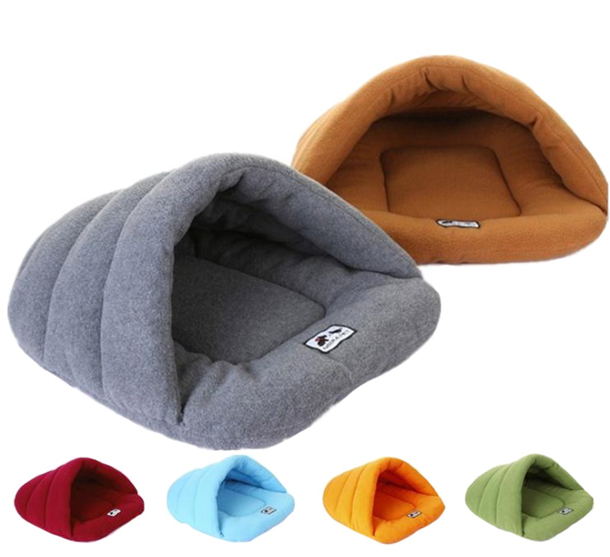 Gullor Winter warm komfortabel Haustier Hund Katze Kaninchen Kissen halb verdeckt Bett Schlafsack