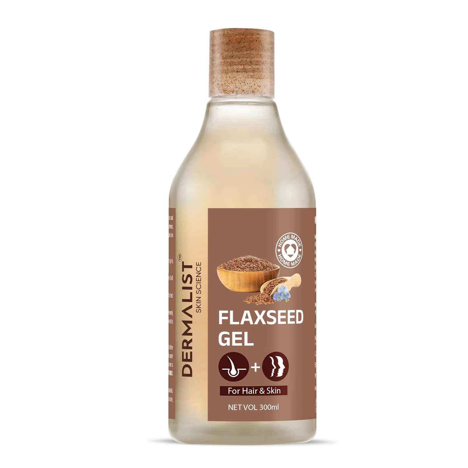 Dermalist Flaxseed Gel For Hair & Skin Frizz-Control Smoothening Moisture Rich Soft Long Hair For All Skin & Hair Types Me... - Review, Price and Buying Guide