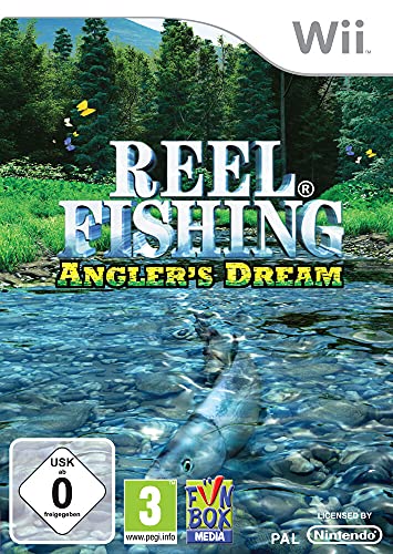 Moulinet de pêche Angler's Dream pour carnassier brochet et truite au leurre