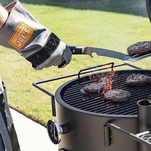 Vista 4 de Oklahoma Joe's Guantes de cuero para fumar - 3339484R06