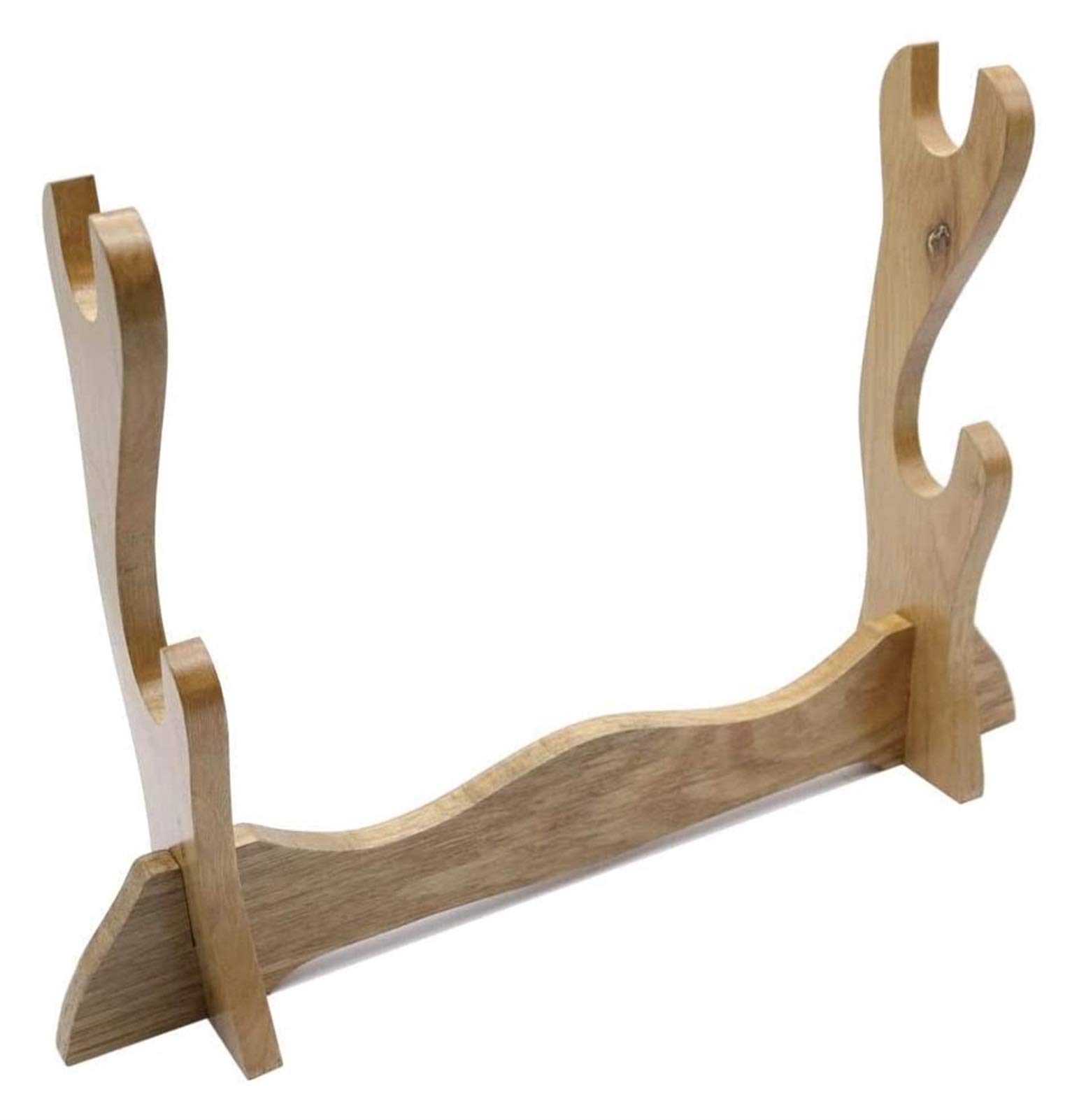 Buy Weapon Rack Holder Wall Samurai Display Rack Wood Stand Katana ...