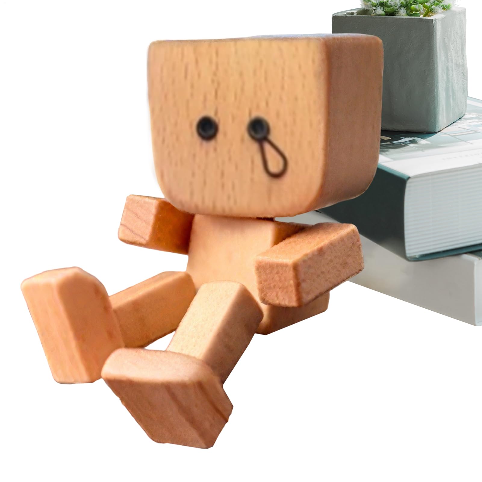 Homme en bois qui se secoue pour tableau de bord et bureau