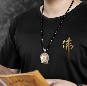 Amazon | 幸運ネックレス チベット仏教 仏教 ペンダント トーテム