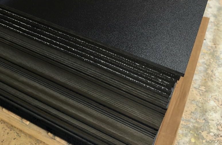 Image of HDPE Marine Board Textured Surface High Density Polyethylene Board Plastic Sheet for Boat Applications DIY Projects Choose Size, Color and Thickness Nominal Cut -+ .125 inch (White - 1 /4 inch, 6 inch x 12 inch)