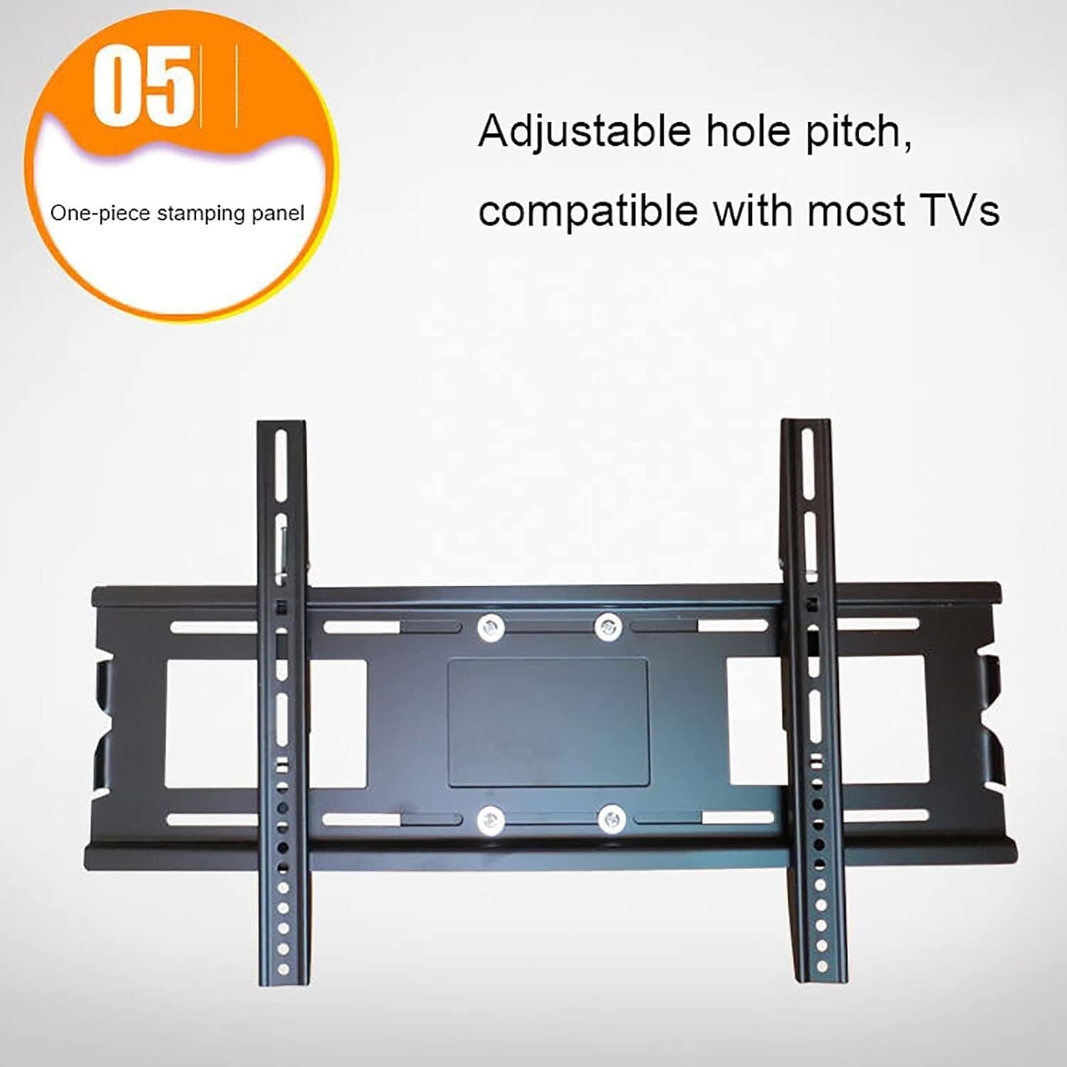 Soporte de Pared para TV, Soporte de Techo eléctrico con Control Remoto, Tapa abatible de 90°, Apto para Pantallas LED de 26 a 75 Pulgadas (1200)