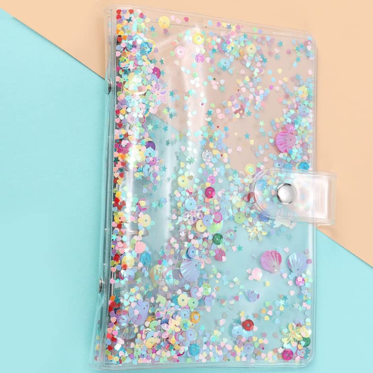A6 Notebook Binder Savings Binder Money Saving Record Folder (Transparent) (Transparent WK)