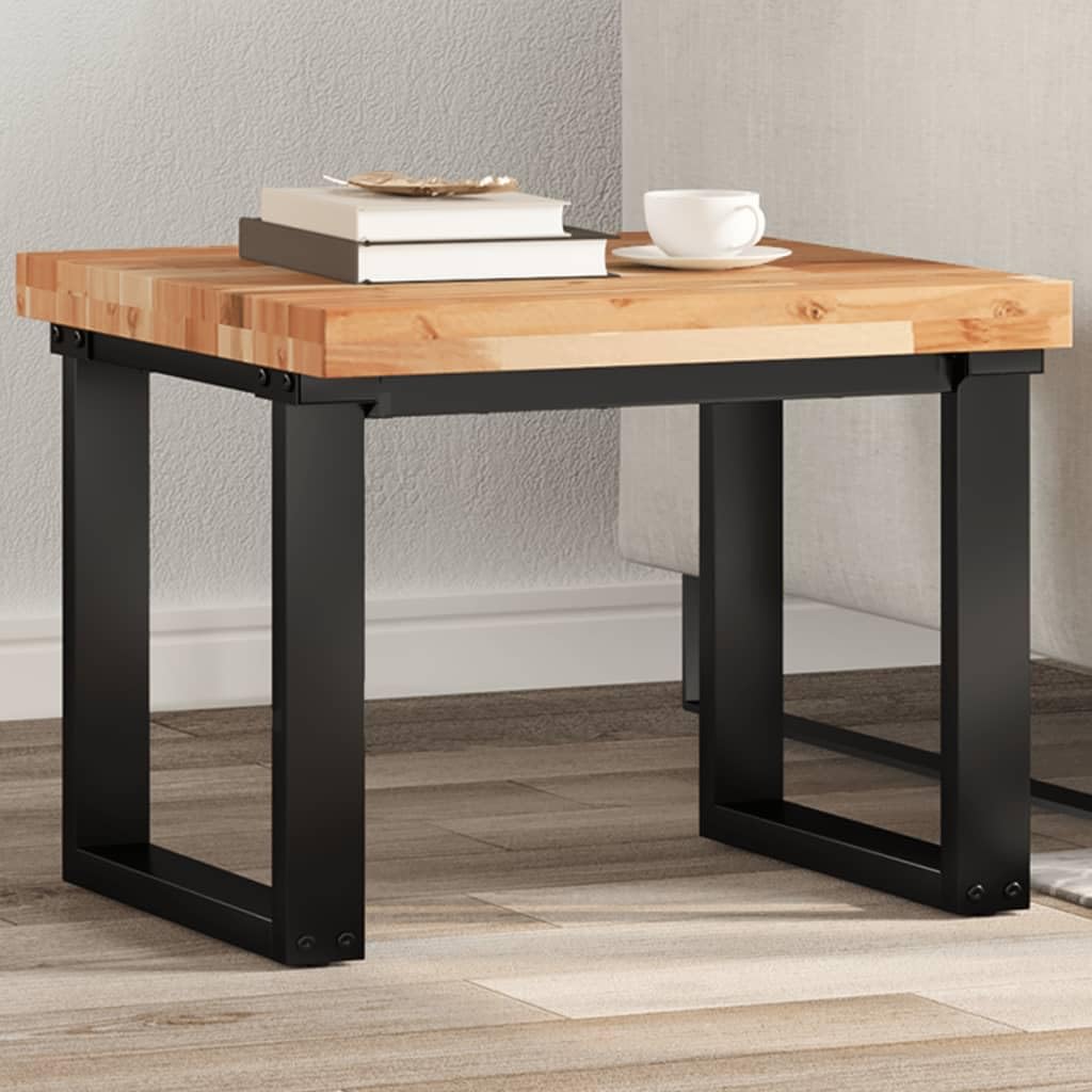 vidaXL Tablero de Mesa Cuadrado Madera Maciza Acacia 50x50x4 cm, Tablero de Mesa de Repuesto, Tablero de Mesa Cuadrado, Tablero de Mesa Cuadrada