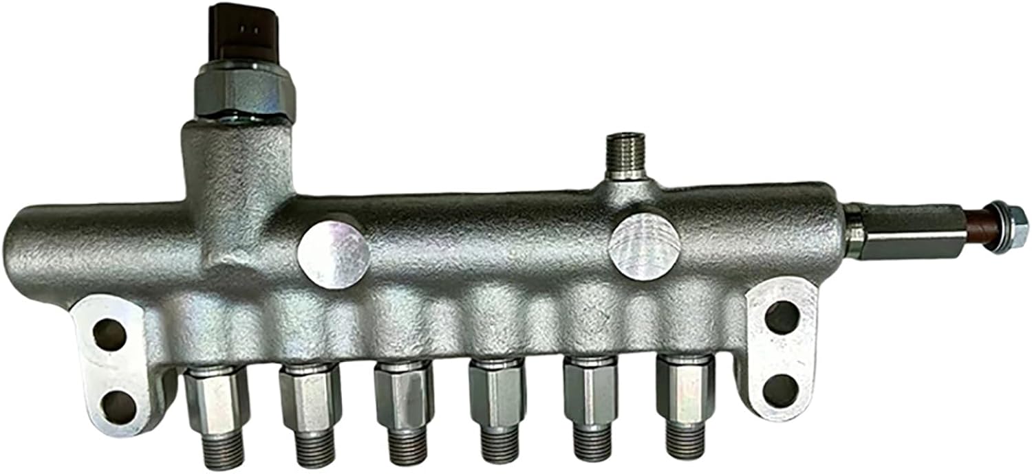 FridayParts Common Rail Assembly 8981529502 8-98152950-2 0954401721 095440-1721 Compatible for Isuzu Engine 6HK1 Replacement
