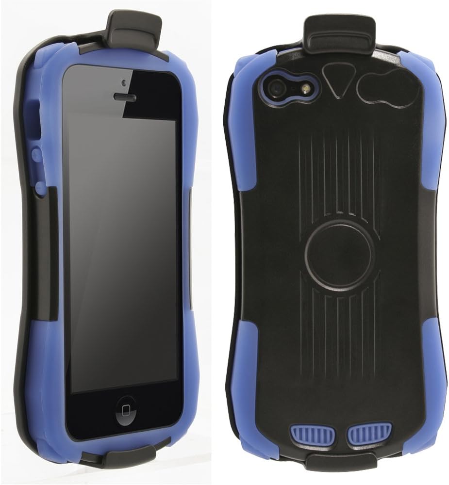 UMA Menace Hybrid Case for Apple iPhone 5 - Blue/B
