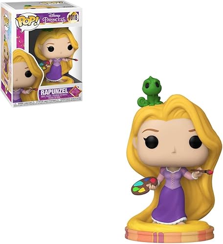 Miniatura 7 de POP Disney Ultimate Princess - Figura de vinilo Rapunzel & Pascal Funko (incluye funda protectora de caja compatible)