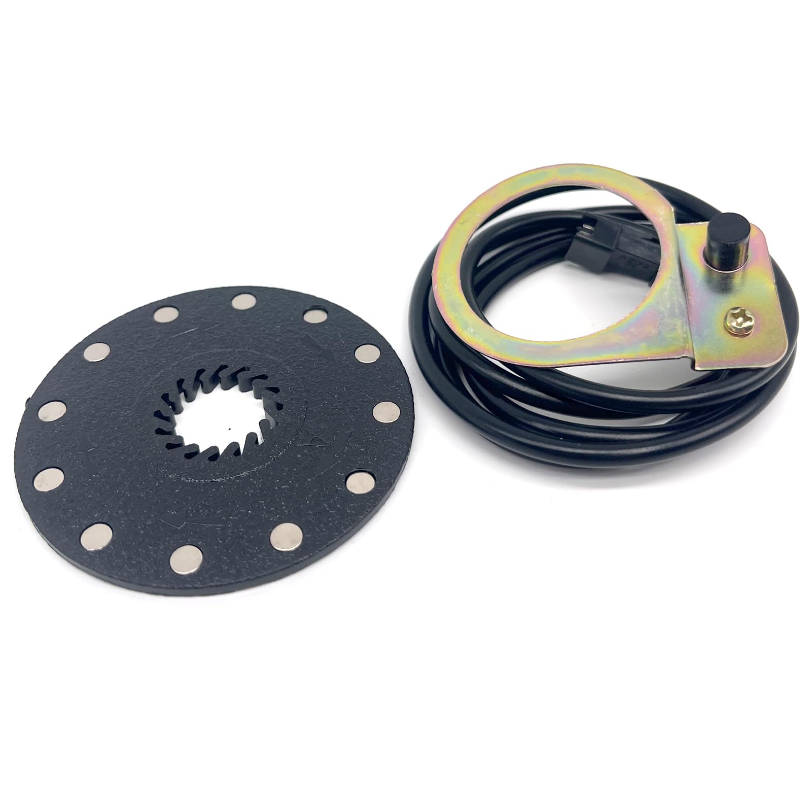 Sensore Pedalata Assistita,Sensore Di Assistenza E-Bike Sistema Pas Sensore Di Velocità Del Magnete Pas Assistente Di Sistema Sensor Pedal 12 Magneti Per Bicicletta Elettrica