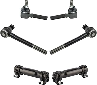 TRQFront Inner and Outer Tie Rod Set Compatible with 1979-1995 Toyota Pickup