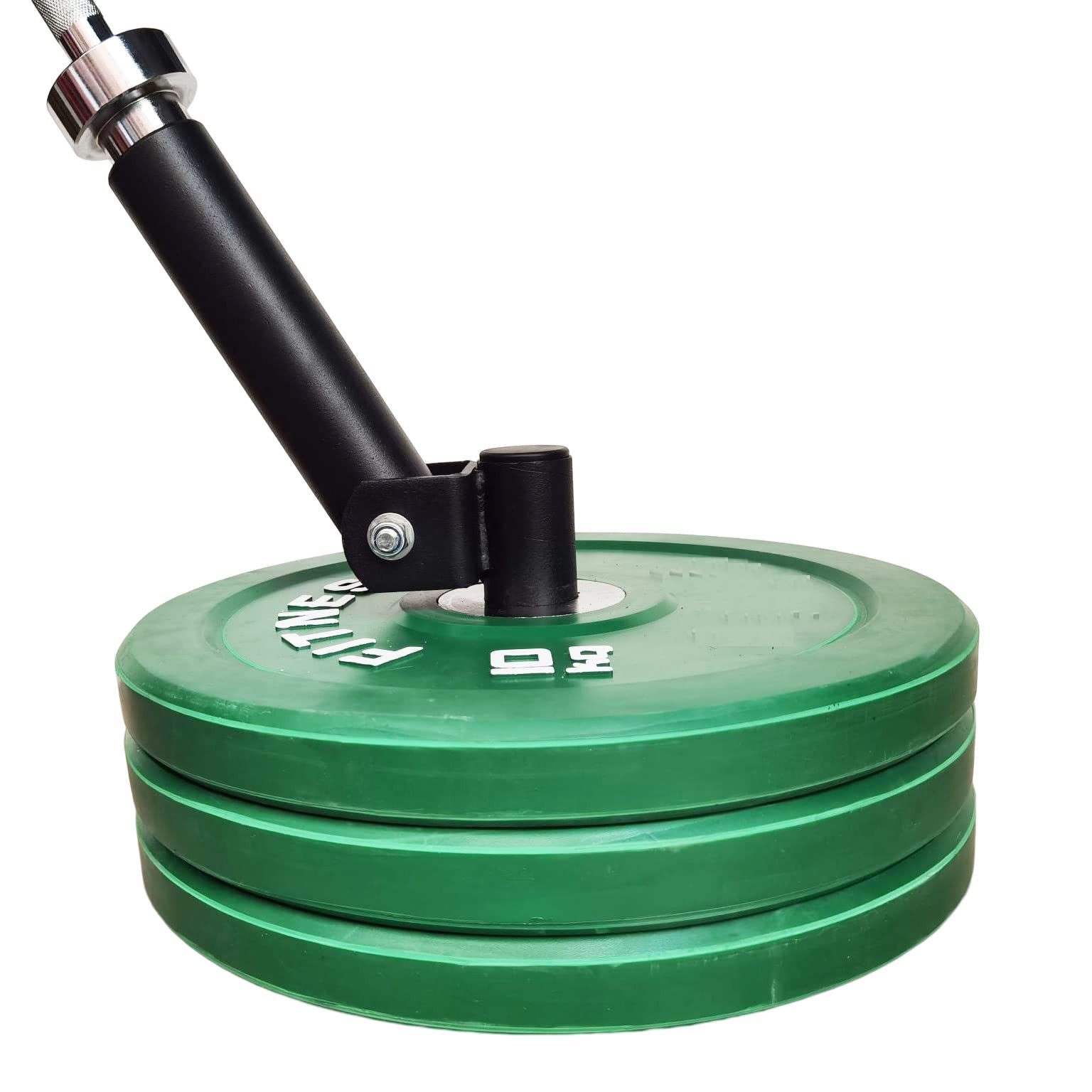 qibylift Landmine 50mm T-Bar Row Griff für 2" Olympia Langhanteln - 360° drehbar für Rudern, Latzug & Fitness Box Training Kompatibel mit SZ Stange Kabelzug