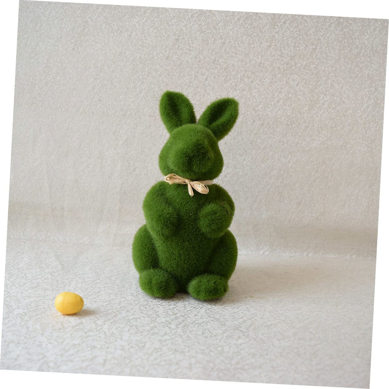 Amosfun 3stücke Künstlicher Moos Hase Dekoration Für Ostern Bunny Ornament Für Kinderzimmer Und Büro Grün