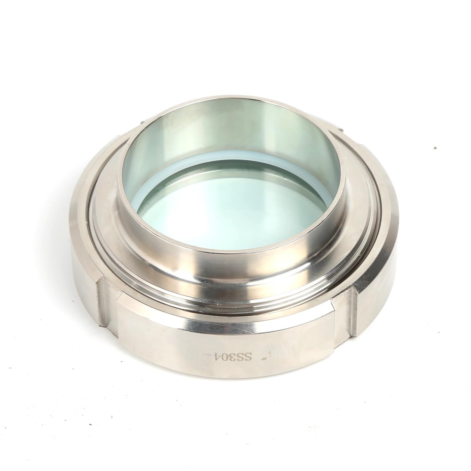 Sanitär-Schauglas SS304 Tank-Sichtglas 25MM-108MM Edelstahl SS304 Schauglas Schweißende Schauglas(OD108mm 1580g)